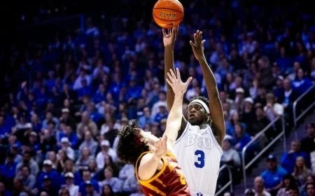 BYU Stuns No. 6 Iowa State with Crucial 79-69 Victory