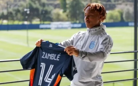Bryan Zamble Signs with San Diego FC for MLS Season