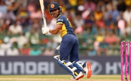 Sri Lanka Poised to Overpower England in Crucial Clash