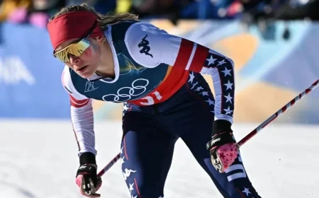Jessie Diggins Savors Final Olympic Journey as America’s Top Skier