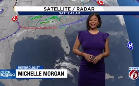 Central Florida Faces Near-Record Heat Before Major Temperature Drop