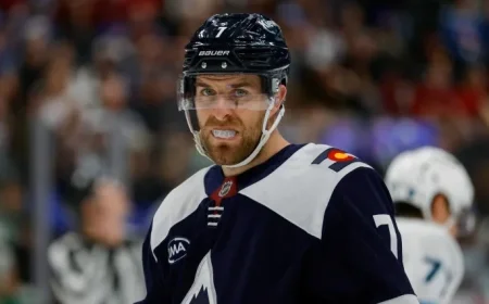 Is Devon Toews Related to Blackhawks Star Jonathan Toews?