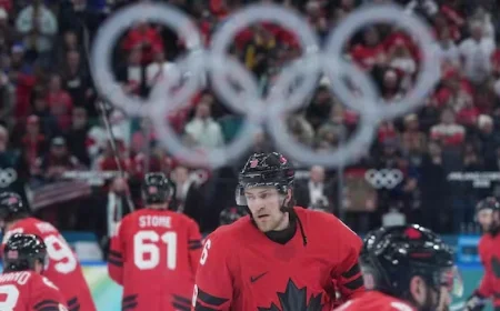 Elkhorn Hosts Watch Party for Travis Sanheim in Olympic Hockey Final