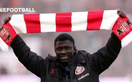 Jocelin Ta Bi Frames Debut Shirt Post Sunderland FA Cup at Oxford