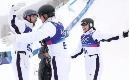 Americans Claim Gold in Mixed Team Aerials, Canadians Secure Fifth