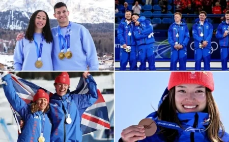 Zoe Atkin Secures Bronze, Matching Team GB’s Winter Olympics Medal Record