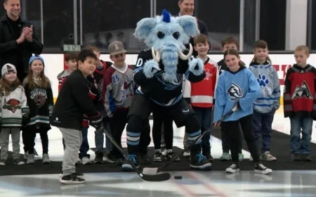 Utah Mammoth Opens Sandy Ice Center for Skating and Training