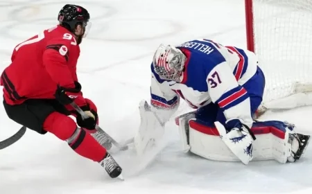 USA, Canada Receive Special Stuffed Animal After Olympic Hockey Gold Win