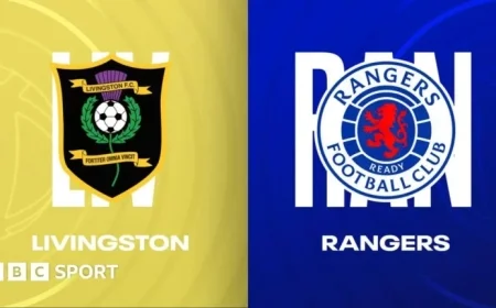 Rangers Defeat Livingston: Scottish Premiership Match Report & Updates