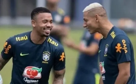 London Derby Pits Richarlison Against Gabriel Jesus for World Cup Spot