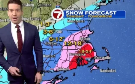 Blizzard Warning: Nor’easter to Deliver Strong Winds and 2 Feet of Snow