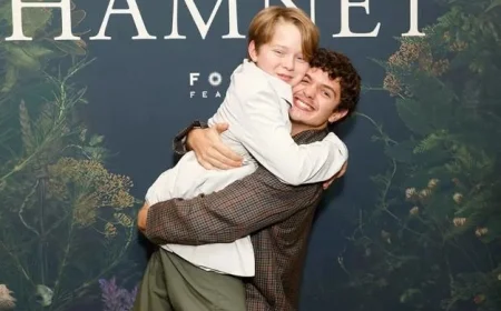 BAFTAs 2026: Stars Noah and Jacobi Jupe Discuss ‘Hamnet’ Ending