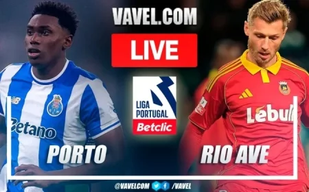 Porto vs Rio Ave: Live Score Updates in Portuguese League Clash