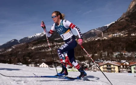 Andersson Claims Podium in Women’s 50km; Diggins Concludes Last Olympics