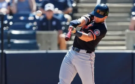 McGonigle’s 100-mph Hit Shines in Tigers’ Spring Opener