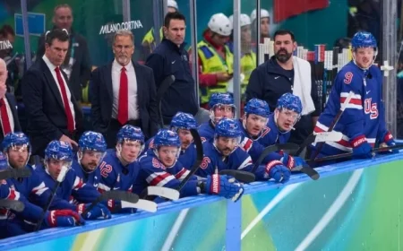 Team USA Honors Slain Star’s Family at Winter Olympics