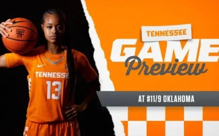 Lady Vols Face Off Against Oklahoma in WBB Showdown