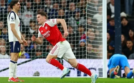 Arsenal Dominates Tottenham 4-1 in North London Derby Triumph