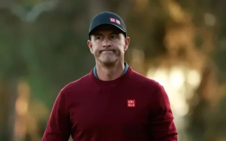 Scott Aims to Break Course Record and End PGA Tour Title Drought in LA