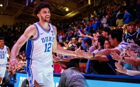 Cameron Boozer Leads No. 3 Duke to Victory Over No. 1 Michigan