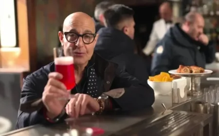 Stanley Tucci Embraces ‘La Dolce Vita’ in Olympic Highlights