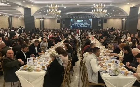 Nazilli Chamber of Commerce Celebrates 100th Anniversary with Iftar Gathering