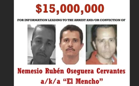 Mexican Drug Lord ‘El Mencho’ Killed in Military Operation