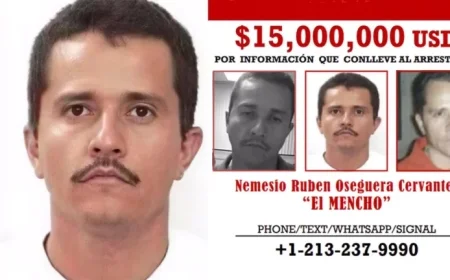 Top Drug Lord ‘El Mencho’ Captured in Major Security Operation