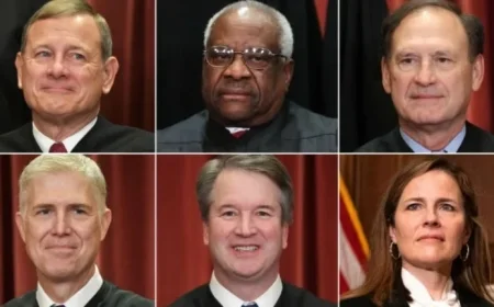 Supreme Court Conservatives Split Over Trump Despite Biden Opposition