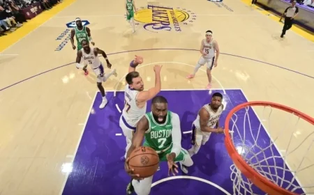 Lakers Falter Against Rival Celtics, Miss Pat Riley’s Challenge