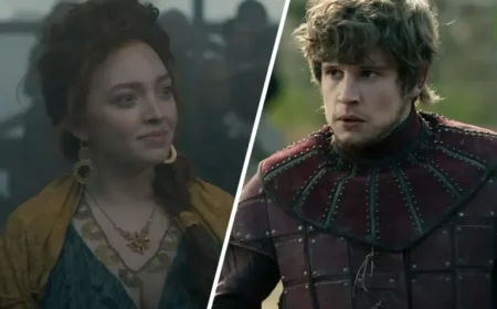 Ser Raymun Marries Rowan Robinson’s “Red” in ‘Knight of the Seven Kingdoms’