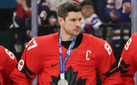 Sidney Crosby Secures Silver Medal in Olympic Comeback