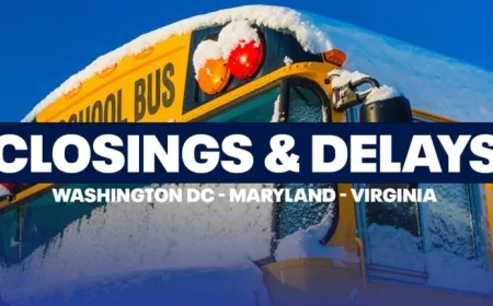 DC, Maryland, Virginia Schools Closed or Delayed on February 23