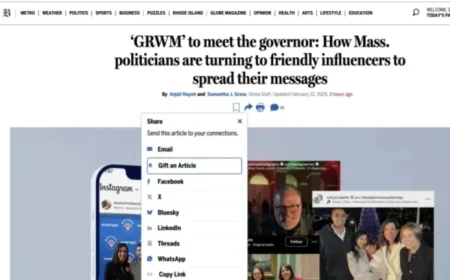 Boston Globe Launches Feature to Boost Social Media Sharing