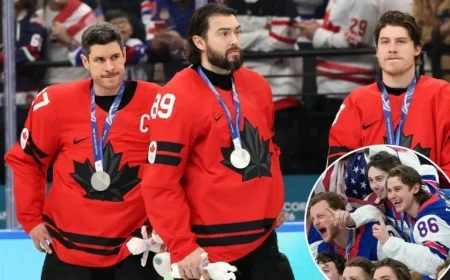 Silver Eludes Hockey Heavyweights in Intense Olympic Showdown