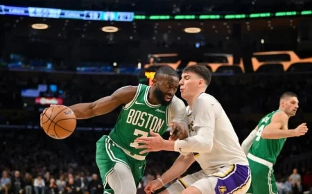 Celtics Crush Lakers: Sixth Man Shines in Dominant Win