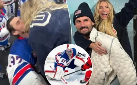 Inside Team USA Celebrations: Connor Hellebuyck’s Wife Shares Exclusive Insights