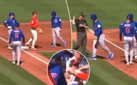 Giants Execute Triple Play After Cubs Rookie Commits Costly Error