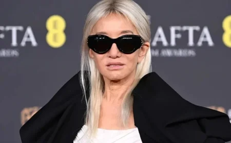 Vera Wang Unveils Stunning Platinum Blonde Look at 2026 BAFTA Awards