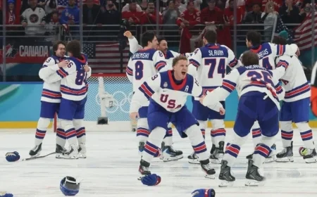 Trump Invites Gold-Winning U.S. Men’s Hockey Team to State of Union