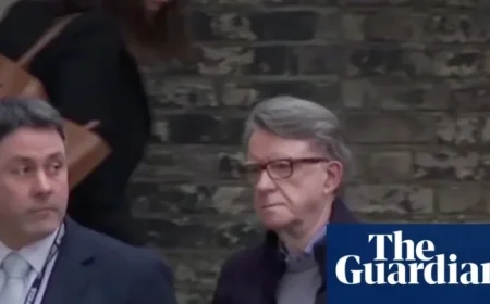 Peter Mandelson Arrested for Alleged Public Office Misconduct