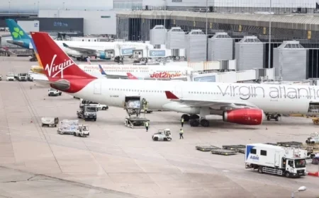 Hernando Storm Disrupts US Travel: Manchester Airport Flights Cancelled