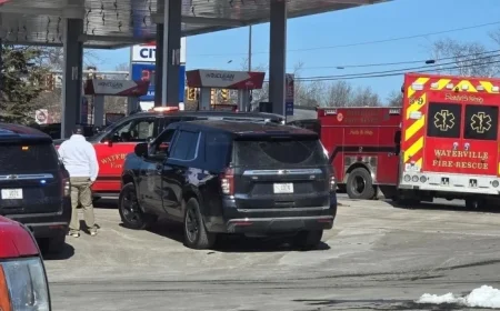 Car Strikes and Kills Woman at Waterville Gas Station