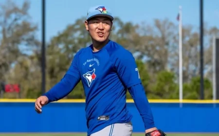 Kazuma Okamoto Hits First Blue Jays Home Run at Spring Training