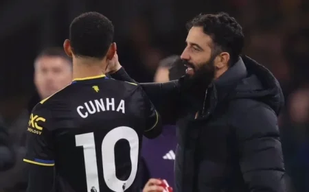 Matheus Cunha Expresses Views on Ruben Amorim After Michael Carrick Shift