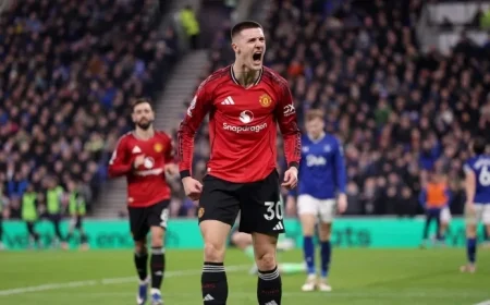 Man United Edges Past Everton 1-0 with Sesko, Mbeumo Partnership