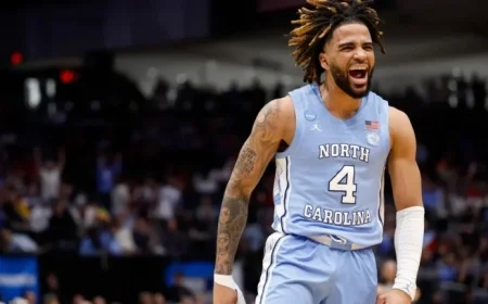 RJ Davis’ Jersey Elevated to Dean Dome Rafters Monday