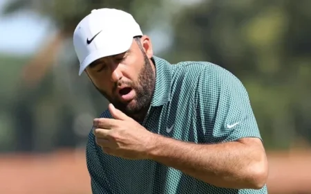 Scottie Scheffler’s Remarkable Top-10 Streak Concludes at Genesis Invitational