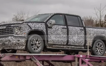 Spotted: 2027 Chevy Silverado Resembles Leaked Patent Images