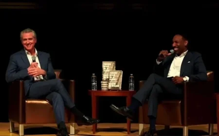 Gavin Newsom Claims ‘Can’t Read’ to Relate, Memoir Clip Hits 35 Million Views